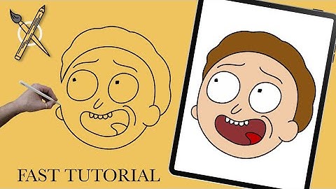 HOW TO DRAW MORTY SMITH! EASY STEP BY STEP TUTORIAL! LET’S DRAW TOGETHER! DRAWING RICK AND MORTY