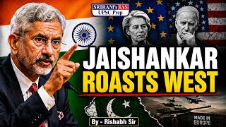 Jaishankar Roasts West on Double Standards 😱 Russia Oil & Pakistan Support EXPOSED