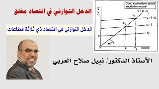 الدخل التوازني في اقتصاد ذي ثلاثة قطاعات