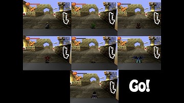 Chocobo Racing: All secret characters drag race