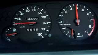 R33 スカイライン GTS25t (ECR33) 0-100km/h 加速 Normal Boost