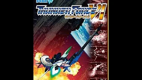 Thunder Force VI 6 PS2 HD Full Run Fire Leo-04C Ry...