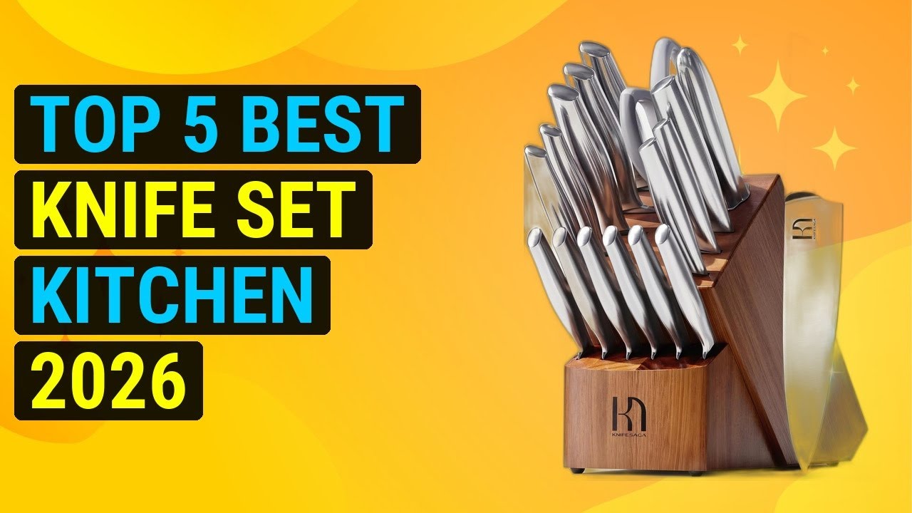 Top 5 Best Knife Set Kitchen 2026 | Top-Rated Kitchen Knife Sets