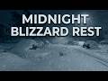 Blizzard Sounds for Sleep | Heavy Snowstorm Sounds for Sleeping | Howling Wind and Snow 10 Hours