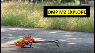 [RC Helicopter] OMP M2 Explore (OMPHOBBY), Hovering and Backward flight practice