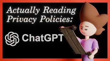OpenAI (ChatGPT, Sora) - Actually reading privacy policies