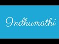 Learn how to sign the name indhumathi stylishly in cursive writing