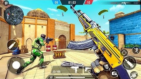 Real Fps shooter Commando game 2022 part 1: #Android shooting games #Gamer1314dep..