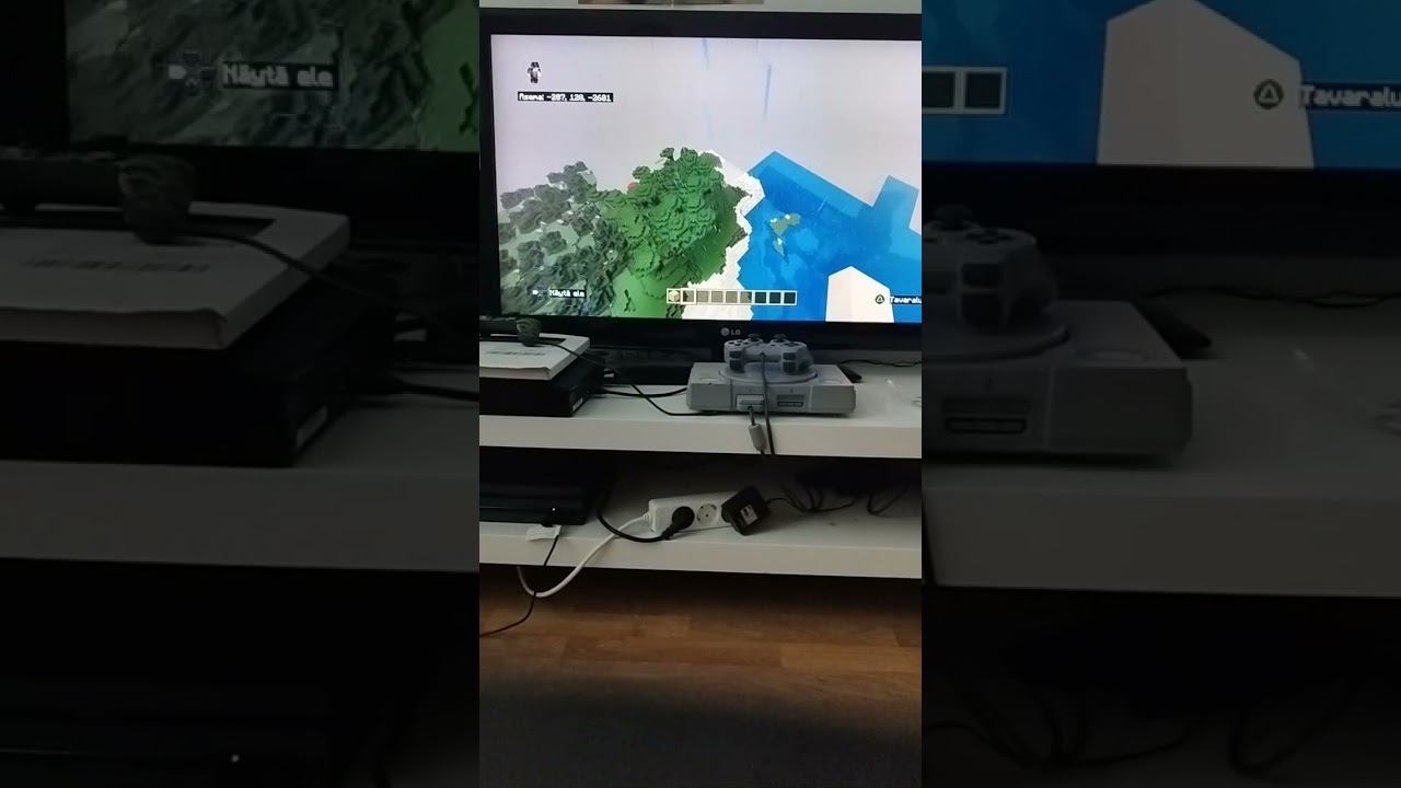 Minecraftin pelailua