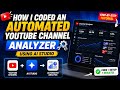 Stop Searching for Topics! Build This AI YouTube Analyzer Web App on PC (Full Tutorial) 💻