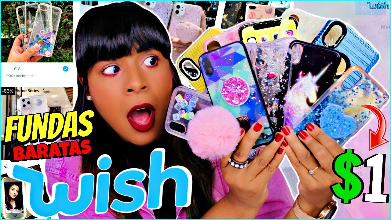 COMPRÉ LAS FUNDAS DE CELULARES MÁS BARATAS DE WISH ¿vale la pena?