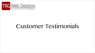 Customer Testimonials