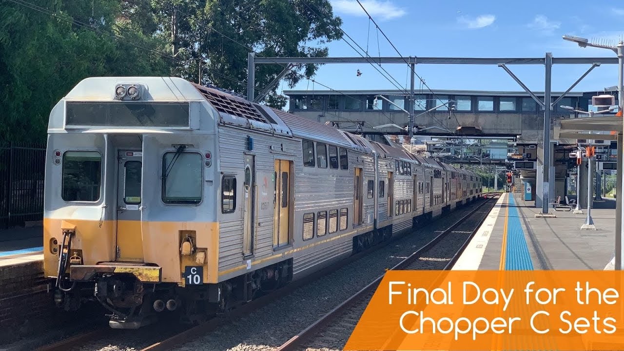 Chopper R Set Train NSW Trains Vlog 12: The Final Day for the Chopper C Sets - YouTube