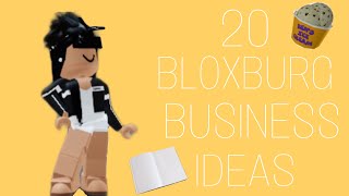 20 Bloxburg BUSINESS Ideas 🔨