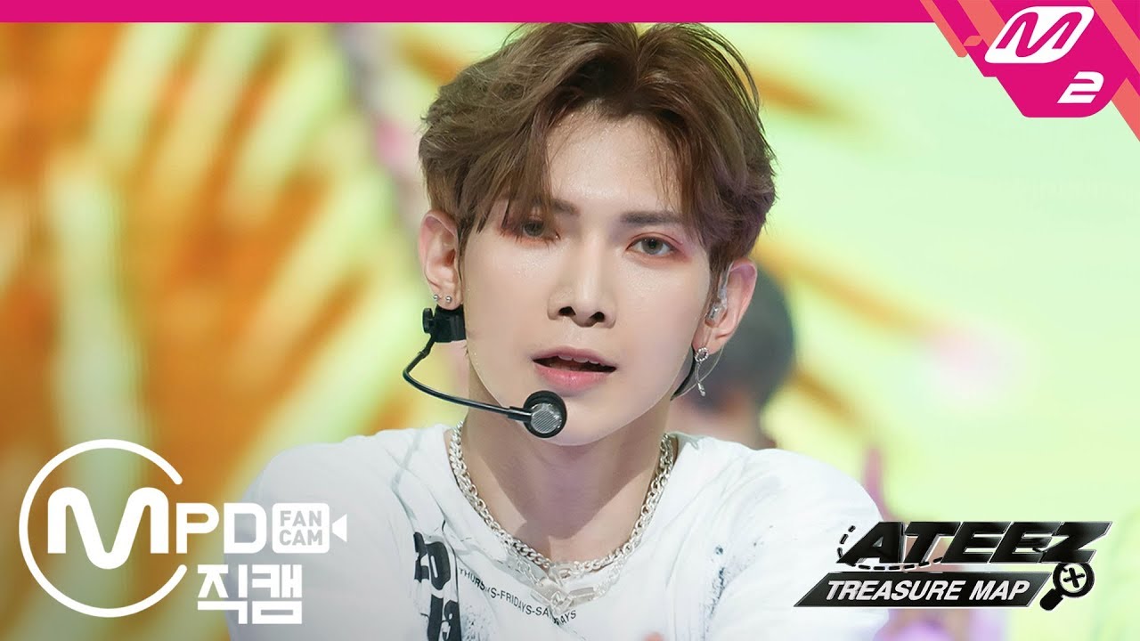 [MPD직캠] 에이티즈 여상 직캠 4K 'WAVE' (ATEEZ YEOSANG FanCam)｜ATEEZ: TREASURE MAP