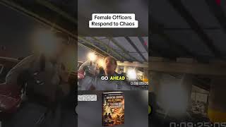 Female Officers Respond to Chaos WOW 😳 #exposed #reels #law #gonewrong #unlawful
