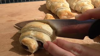 How To Make Easy Chocolate Croissants With Nutella (3 Ingredients)