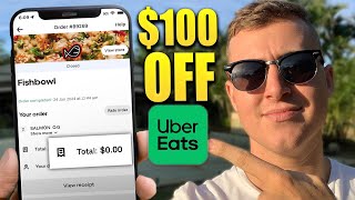 How to get $100 Uber Eats Promo Code to Save on FOOD! Works for Existing Users  Uber Eats Coupons