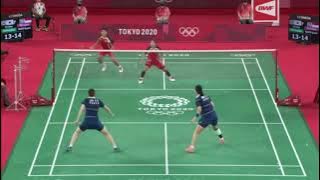 AKHIRNYA LOLOS KE FINAL! Greysia Polii/Apriyani Rahayu VS Lee Sohee/Shin Seungchan (Olimpiade tokyo)