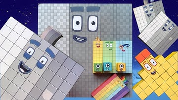 Looking for Numberblocks NEW 1395 Puzzle Tetris Shape | ASMR chirping of birds