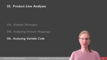 SPL10c Analyzing Variable Code - Course on Software Product Lines