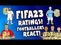 🎮FIFA 23 RATINGS - FOOTBALLERS REACT🎮 (Feat Benzema Ronaldo Messi Neymar & More)