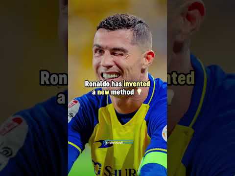Ronaldo’s new freekick technique is INSANE 😳🐐 #football #viral