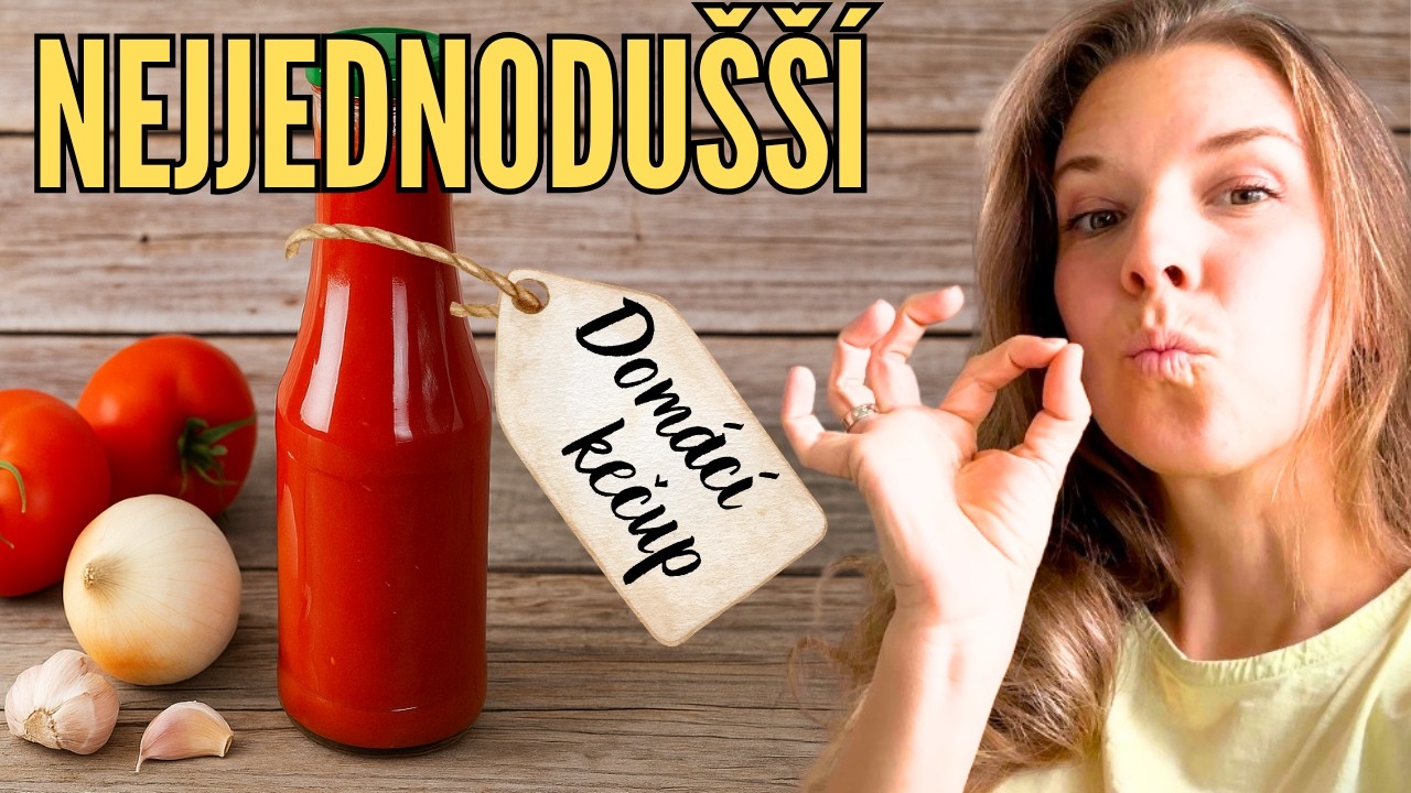Nejjednodušší domácí PEČENÝ KEČUP | Můj oblíbený snadný recept z rajčat
