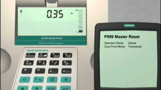 Siemens MultiRanger 100 - Master Reset