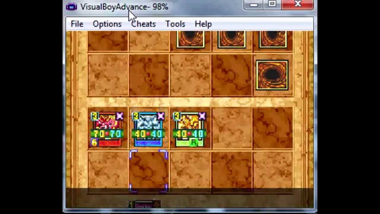 How to use GBA emulator cheats for Yugioh Reshef of Destruction. by  Gamemaster13000