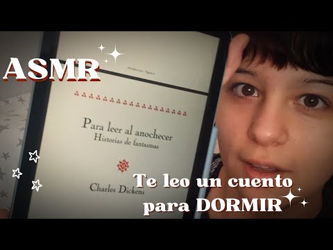 ASMR, te leo un cuento para dormir mientras te toco la carita