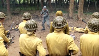 淚目！帶着村民行軍太慢，共軍指導員極限阻敵，哪怕僅僅多爭取一秒鐘！【抗日】