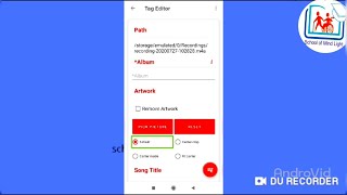 How to Edit Tags of your Audio files to make it yours  with AudioLab with TalkBack in Bangla screenshot 2