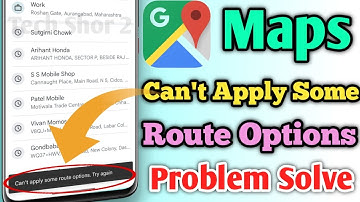 How to Fix Google Maps Can