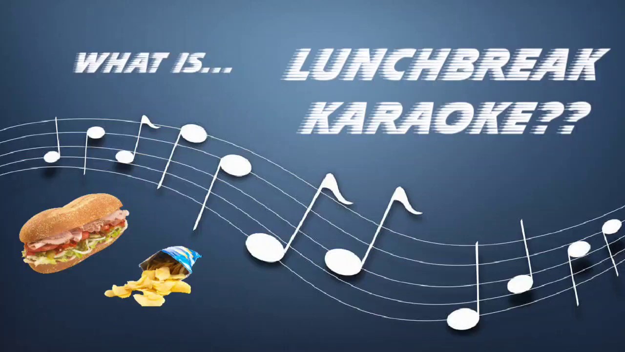 WHAT IS LUNCH BREAK KARAOKE??? YouTube