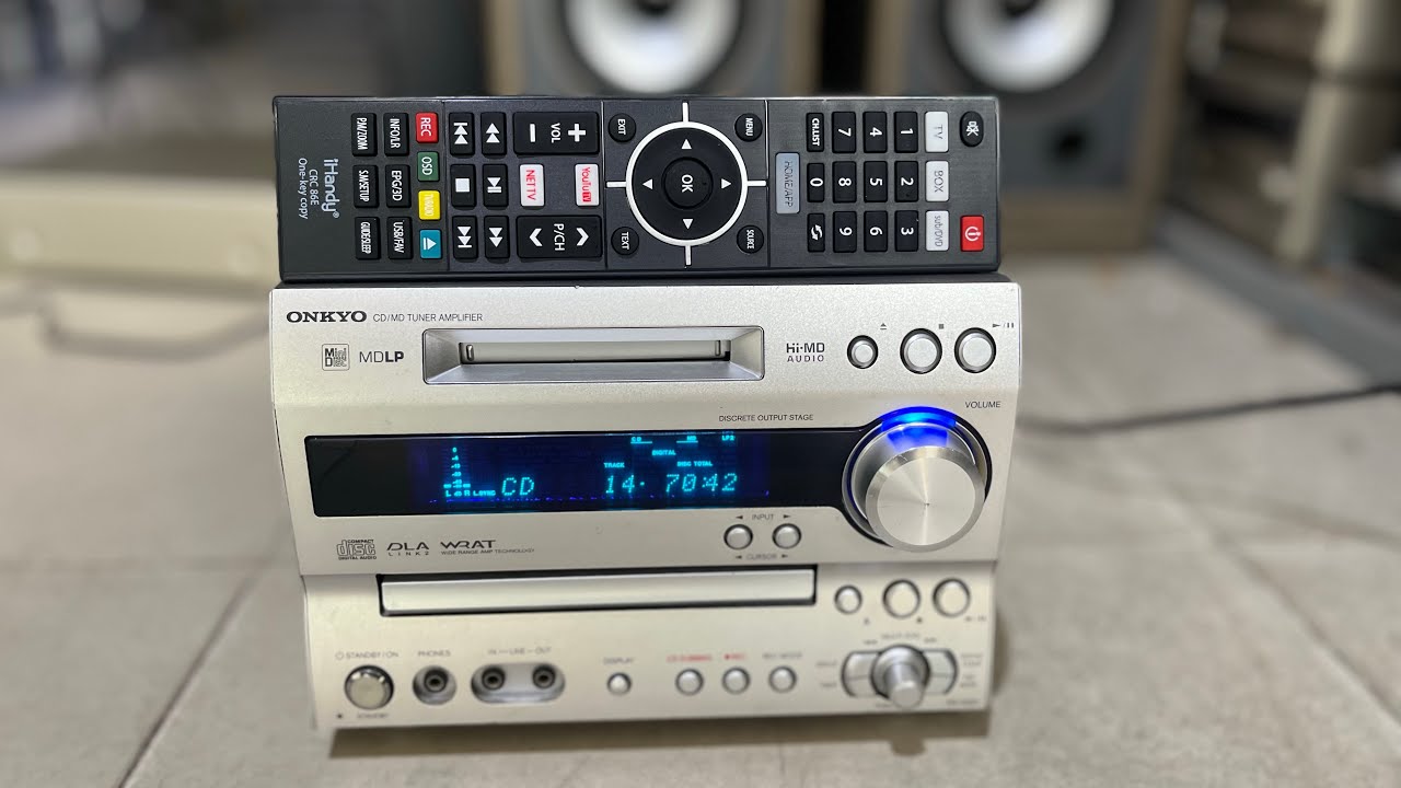 onkyo N9X👉Có chỉnh bass treble 👉Có CD 👉Có giải mã DAC ko mồi 👇