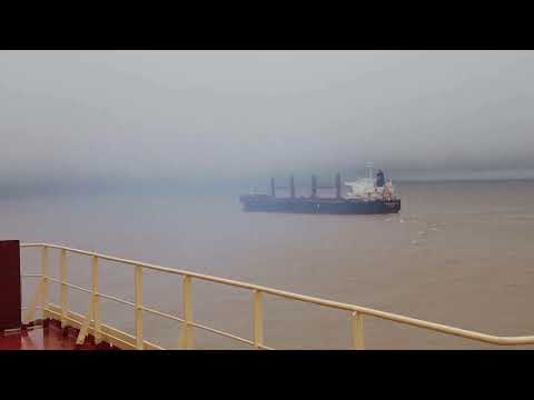 Oil/Chemical Tanker Ship "MAERSK ERIK" #FrontsOfStorm #IntermedioChannel #RioDeLaPlata #Argentina