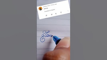 Tanmay name write in cursive writing #cursive#writing#beautiful name#beautiful#short clip#short