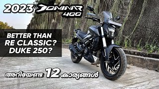 2023 Bajaj Dominar 400 Detailed Review In Malayalam | 25,000 രൂപ Discount | Better Than RE Classic?