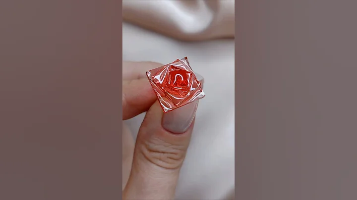 UV resin rose earrings for beginners #diy #uvresin #uvresincraft #uvresinjewelry #earrings