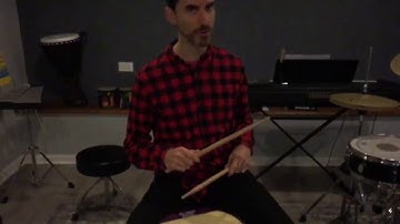 Moeller Triplets - Down, Tap, Up (Pumping motion)