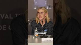 Festival de Cannes : la robe très politique de Cate Blanchett #shorts