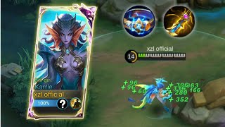 KARRIE NEW EFFECTIVE DEFENSE ITEM COMBO🔥 | KARRIE BEST BUILD 2024