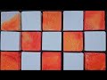 Crunchy peach sunset dyed and fresh gym chalk  asmr  oddly satisfying