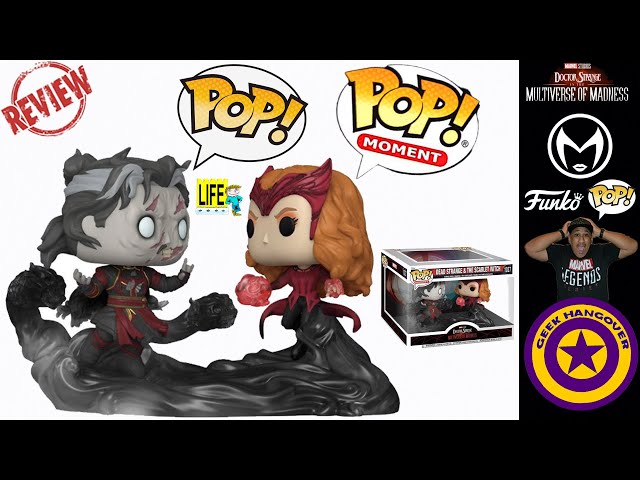 Funko Pop! Moment: Marvel - Dead Strange & Scarlet Witch (Multiverse of  Madness)