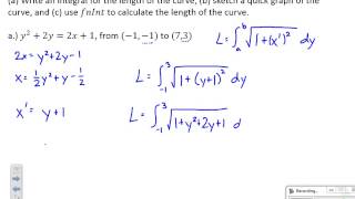AP Calc BC: Section 8.4 - Lengths of Curves