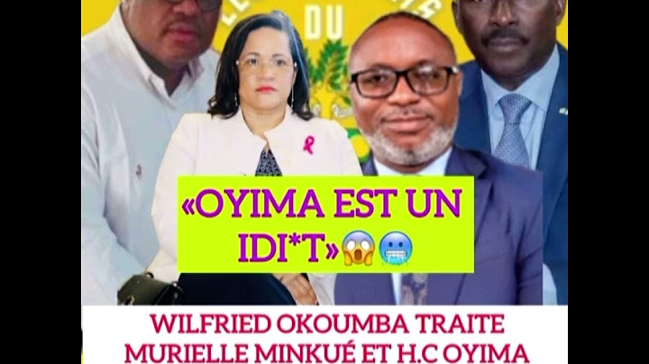 Wilfried Okoumba traite Minkoue et Oyima de tocards