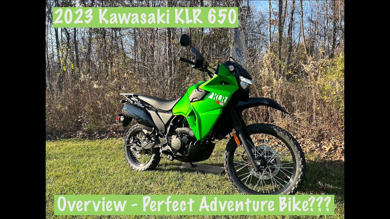 2023 Kawasaki KLR 650 Overview Best Beginner Adventure Bike Seat