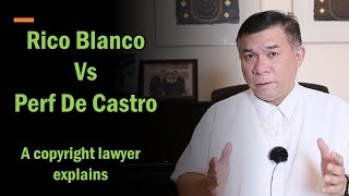 Rico Blanco vs Perf De  Castro. The Rivermaya 