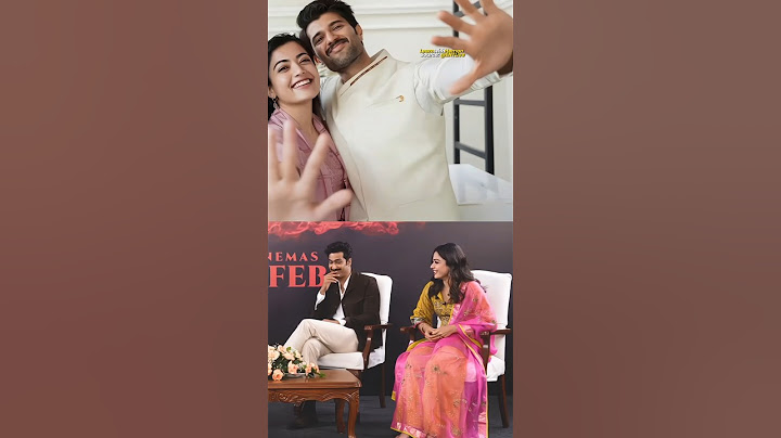 रश्मिका मंदाना☺️ शरमाते हुए हर बात का जवाब दिया | रश्मिका और विक्की कौशल साक्षात्कार